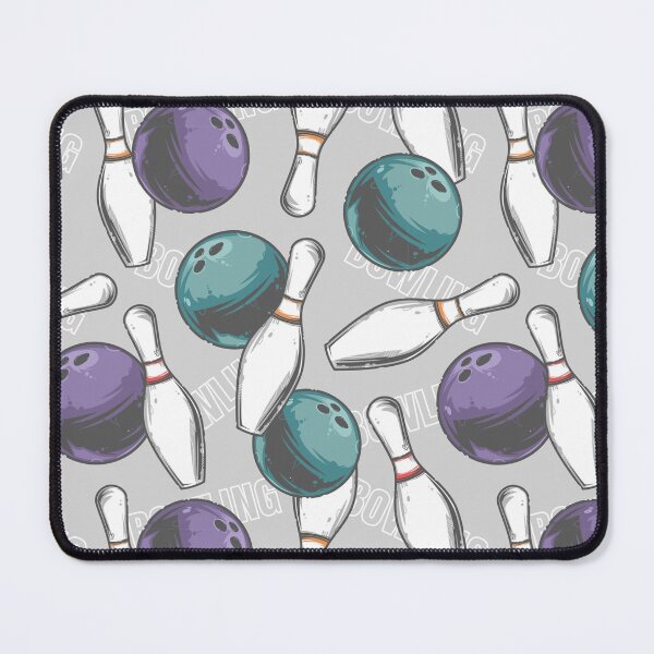 Item preview, Seamless Texture With Bowling Pins And Balls designed and sold by Landesign.