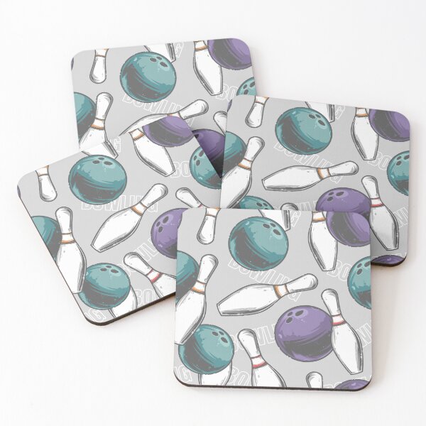 Item preview, Seamless Texture With Bowling Pins And Balls designed and sold by Landesign.