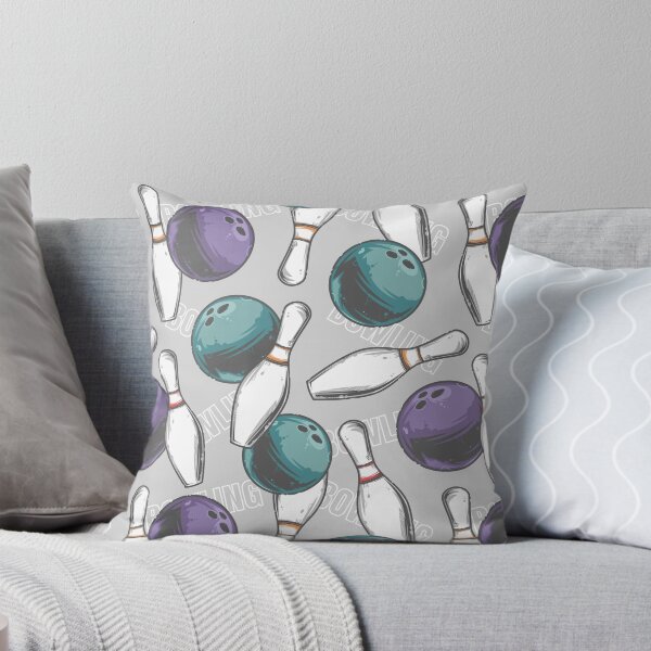 Item preview, Seamless Texture With Bowling Pins And Balls designed and sold by Landesign.