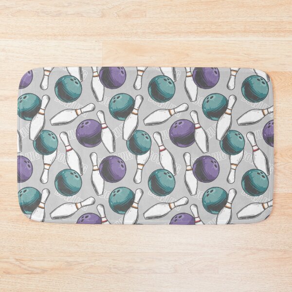 Item preview, Seamless Texture With Bowling Pins And Balls designed and sold by Landesign.