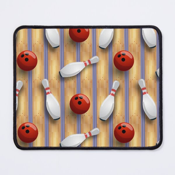 Item preview, Bowling Alley Seamless Pattern designed and sold by Landesign.