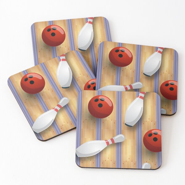 Item preview, Bowling Alley Seamless Pattern designed and sold by Landesign.