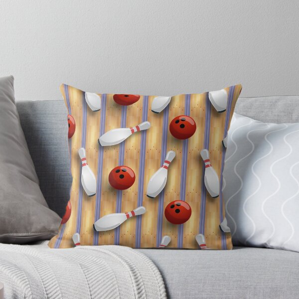 Item preview, Bowling Alley Seamless Pattern designed and sold by Landesign.