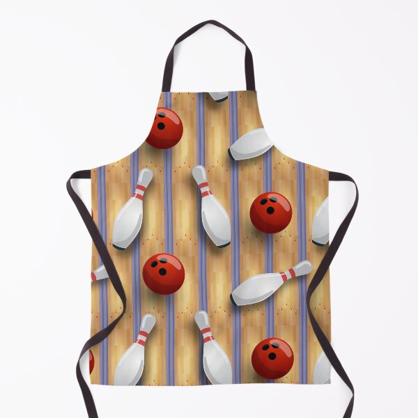 Item preview, Bowling Alley Seamless Pattern designed and sold by Landesign.