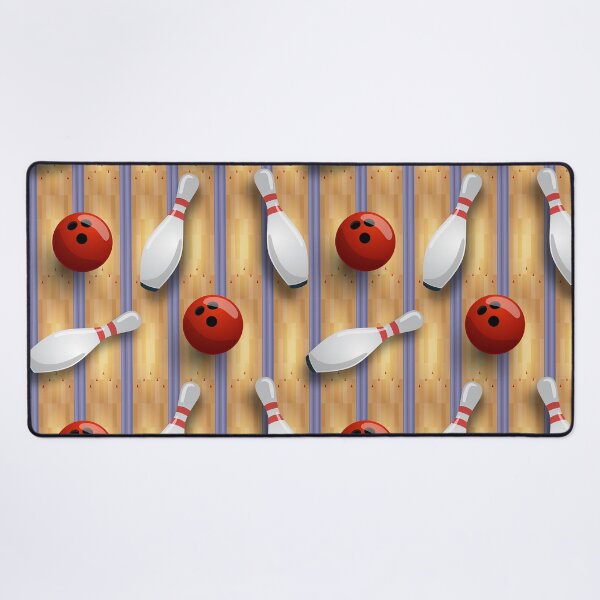 Item preview, Bowling Alley Seamless Pattern designed and sold by Landesign.
