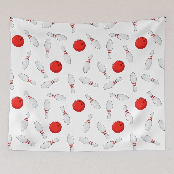 Item preview, Pattern of Bowling Icons designed and sold by Landesign.
