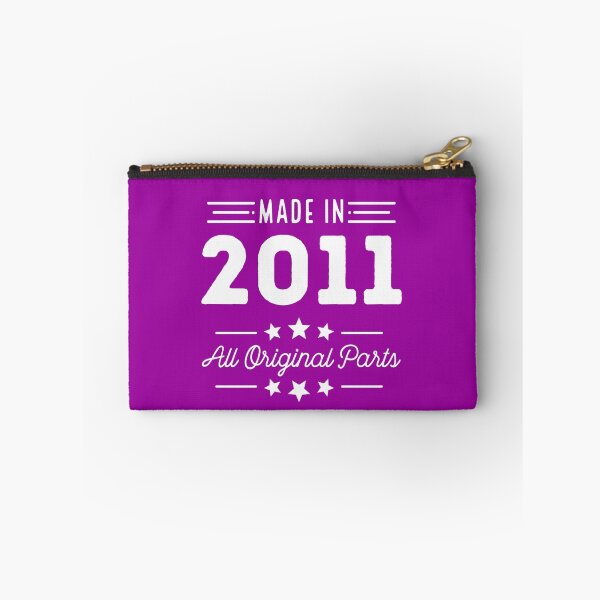 Item preview, Made In 2011 All Original Parts 5th Birthday Gift T-Shirt designed and sold by AlwaysAwesome.