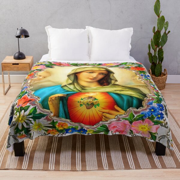 Item preview, Immaculate Heart of Virgin Mary Catholic Saint A-101521 designed and sold by hispanicworld.