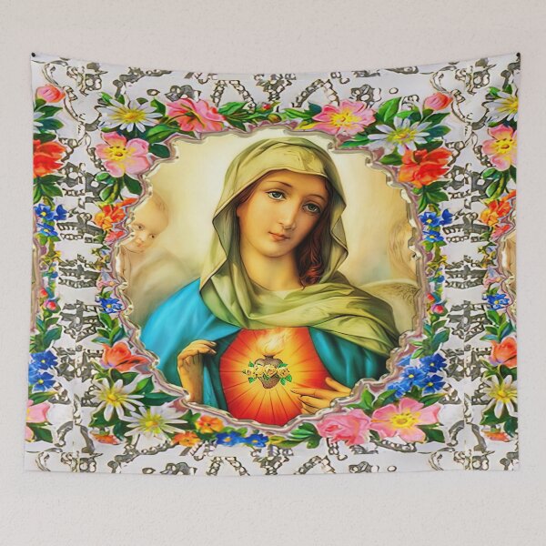Item preview, Immaculate Heart of Virgin Mary Catholic Saint A-101521 designed and sold by hispanicworld.