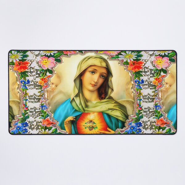 Item preview, Immaculate Heart of Virgin Mary Catholic Saint A-101521 designed and sold by hispanicworld.