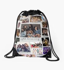 Fifth Harmony Vintage Shots Drawstring Bag