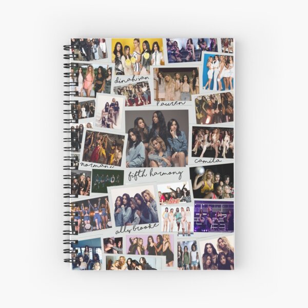 Fifth Harmony Vintage Shots Spiral Notebook
