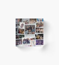 Fifth Harmony Vintage Shots Acrylic Block