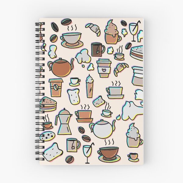 Item preview, Coffee And Morning Snacks, Coffee Pattern designed and sold by JoesCornerStore.