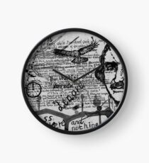 Edgar Allen Poe - The Raven - Dichter - Poet - Schriftsteller Uhr