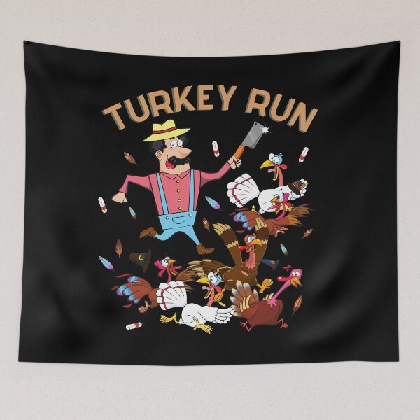 Item preview, Turkey Run- Thanksgiving Turkeys designed and sold by Designs By YL.