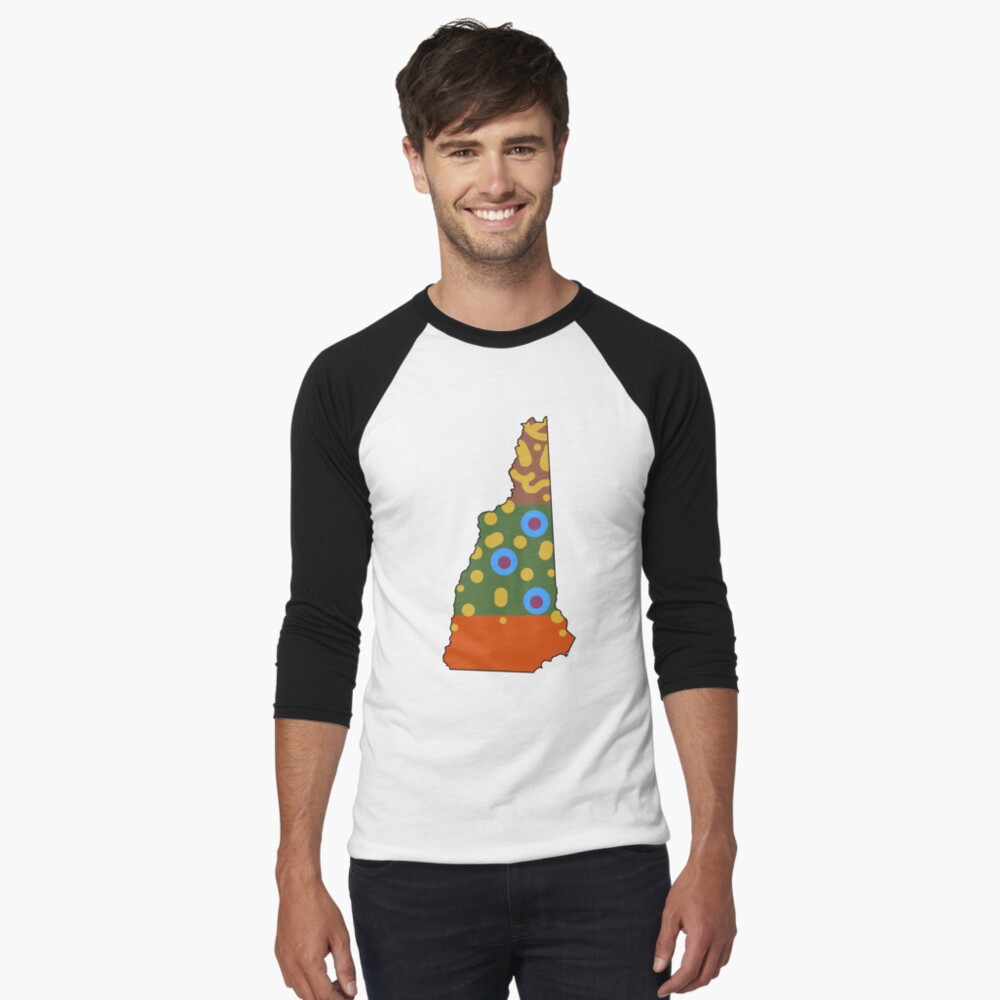Vista previa del artículo con la obra «Camiseta ¾ estilo béisbol», diseñado y vendido por somekindofguru.