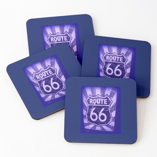 Item preview, Route 66 in Blue designed and sold by LeRoyM.