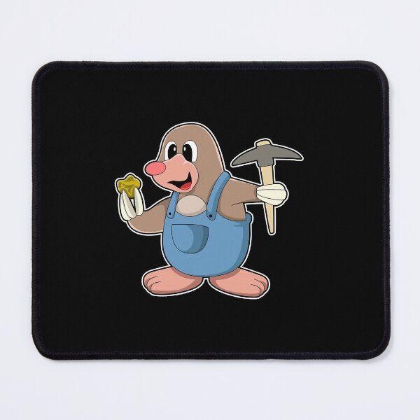 Item preview, Mole as Miner with Gold designed and sold by vutrieuman.