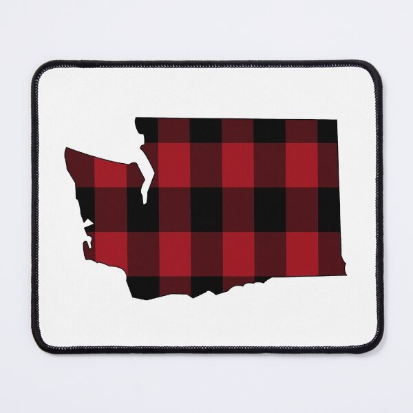 Item preview, Washington in Red Plaid designed and sold by Sun Dog Montana.