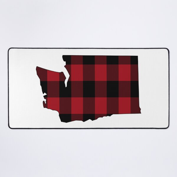 Item preview, Washington in Red Plaid designed and sold by Sun Dog Montana.