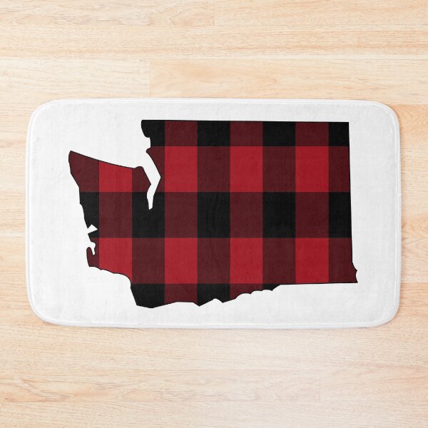 Item preview, Washington in Red Plaid designed and sold by Sun Dog Montana.