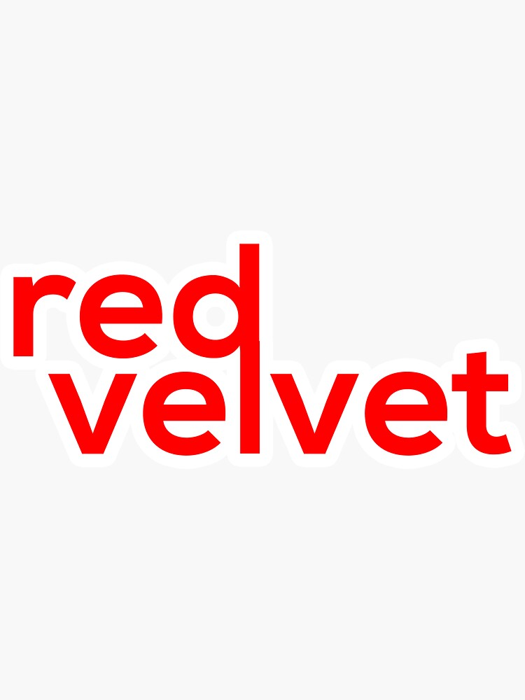 Red Velvet Logo by afterbutterfly