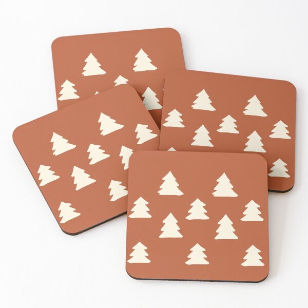 Item preview, Terracota Christmas Tree Minimalist Pattern  designed and sold by MaiZephyr.