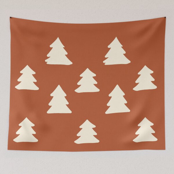 Item preview, Terracota Christmas Tree Minimalist Pattern  designed and sold by MaiZephyr.