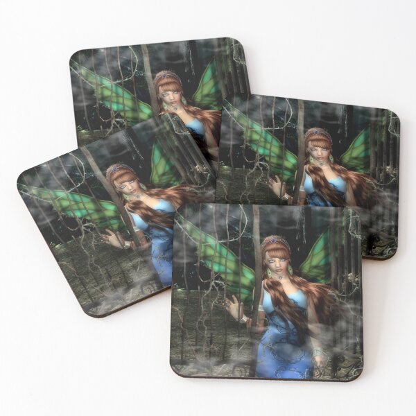 Item preview, Puerta de madera salvaje - Arte de hadas designed and sold by briarmoon.