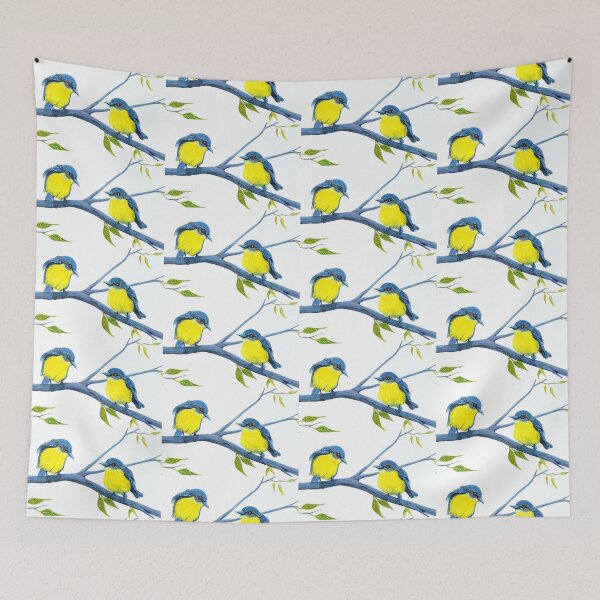 Item preview, Amor a primera vista - Petirrojos amarillos designed and sold by Linda Callaghan.