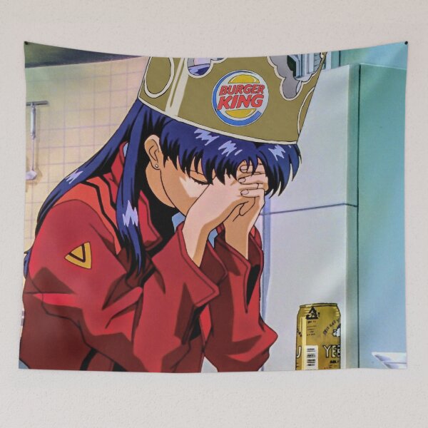 Item preview, Misato With Crown designed and sold by Pixelmemes.