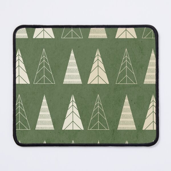 Item preview, Sage Green Classic Christmas Tree Pattern designed and sold by MaiZephyr.