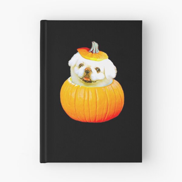 Item preview, White Pekingese Halloween Pumpkin for Pekingese Lovers   designed and sold by Mochi-Merch.