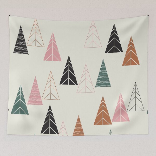 Item preview, Geometric Boho Pine Tree designed and sold by MaiZephyr.