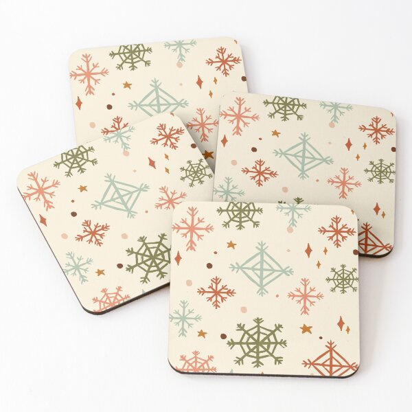 Item preview, Boho Snow Flakes Minimal designed and sold by MaiZephyr.