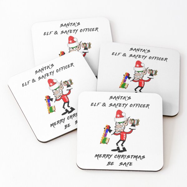Item preview, Santa's Elf And Safety Officer | Merry Christmas Be Safe designed and sold by Oaks Creations.