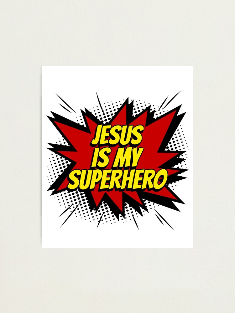 Jesus Is My Superhero Shirt, Religious Christian Church Tee Jesus Is My Superhero Shirt, Religious Christian Church Tee