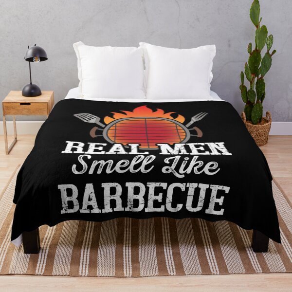 Item preview, REAL MEN SMELL LIKE BARBECUE BBQ designed and sold by angelusdark.