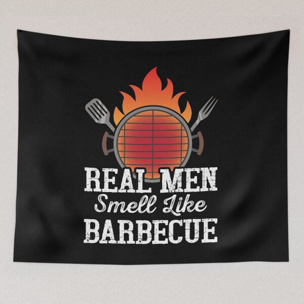 Item preview, REAL MEN SMELL LIKE BARBECUE BBQ designed and sold by angelusdark.