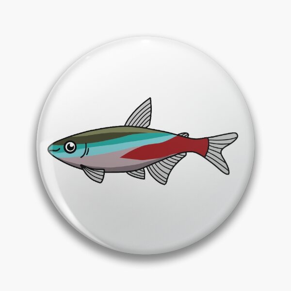 Item preview, Neon tetra aquarium fish best gift for fishkeeper designed and sold by Aquadesk.