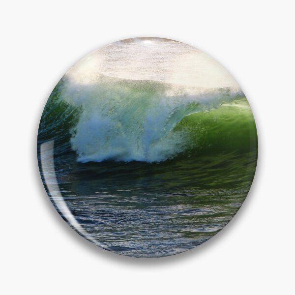 Item preview, Green Pacific Wave designed and sold by Sun Dog Montana.