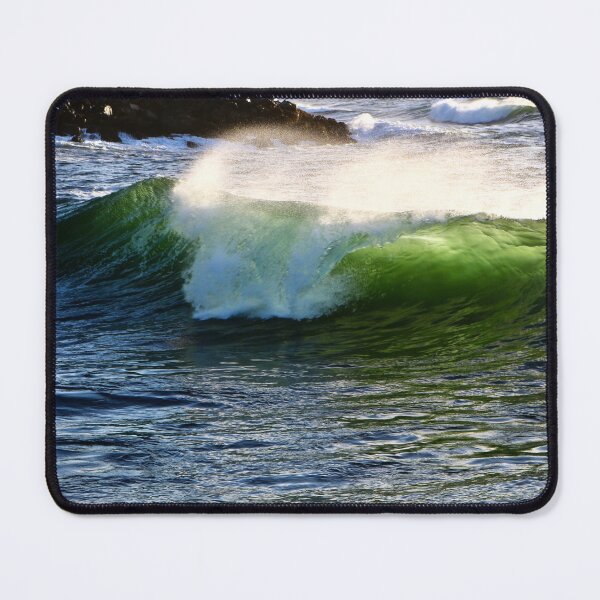 Item preview, Green Pacific Wave designed and sold by Sun Dog Montana.