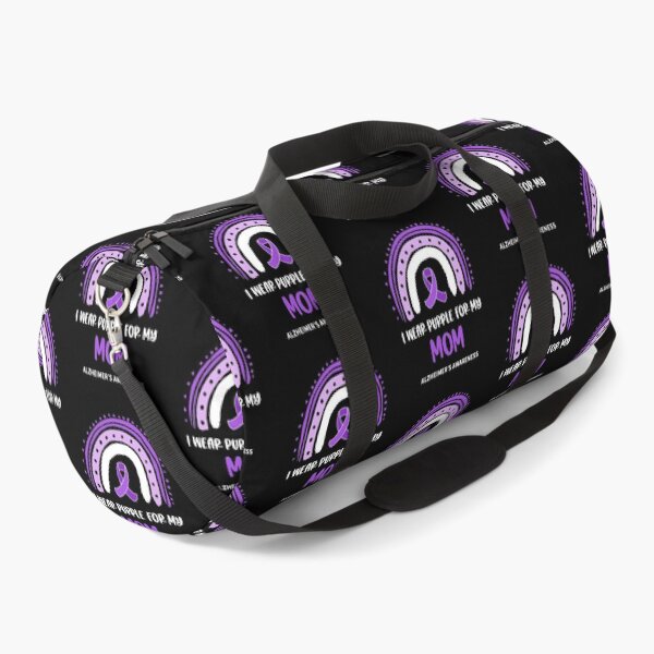 Item preview, I Wear Purple For My Mom / Alzheimer's Awareness Ribbon design designed and sold by CreatedByHeidi.