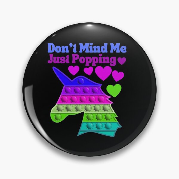 Item preview, Don't Mind Me Just Popping Unicorn Squishy Blue Toy designed and sold by Ashberry2.