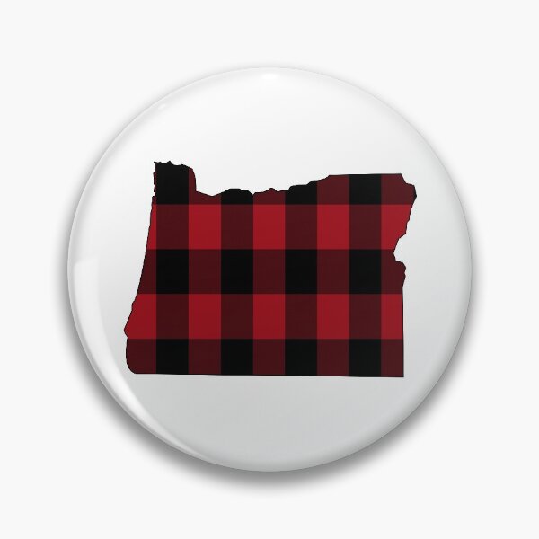 Item preview, Oregon Dressed in Red Plaid designed and sold by Sun Dog Montana.