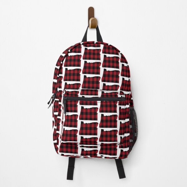 Item preview, Oregon Dressed in Red Plaid designed and sold by Sun Dog Montana.