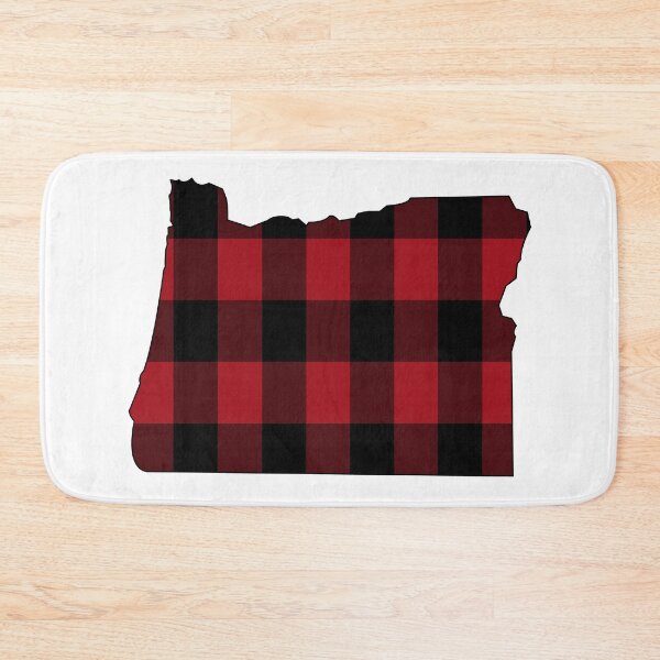 Item preview, Oregon Dressed in Red Plaid designed and sold by Sun Dog Montana.