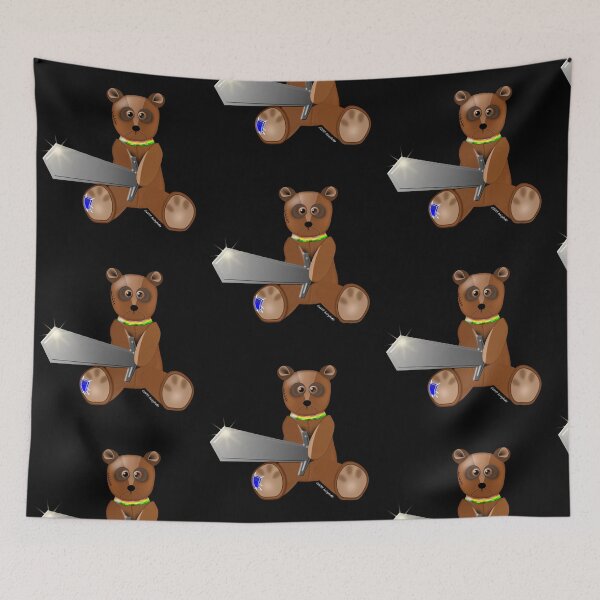 Item preview, Stabby Bear designed and sold by hairybehr.
