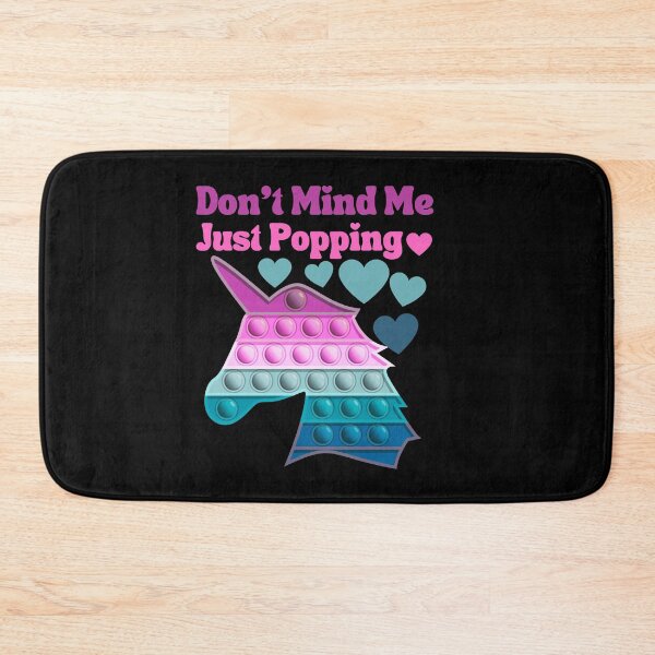 Item preview, Don't Mind Me Just Popping Unicorn Stress Relief Pink Turquoise Toy designed and sold by Ashberry2.